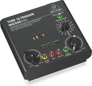 BEHRINGER MIC500 USB - PRZEDWZMACNIACZ MIKROFONOWY