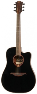 LAG T118DCE BLK Gitara elektroakustyczna
