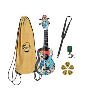 ORTEGA KEIKI K2-SR Ukulele sopranowe zestaw