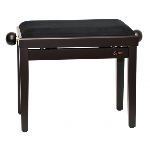 EVER PLAY PB1 CIEMNY BRĄZ DREWNIANA ŁAWA DO PIANINA