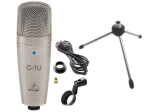 BEHRINGER C-1U USB Mikrofon pojemnościowy + STATYW