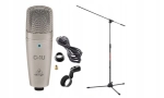 BEHRINGER C-1U USB Mikrofon pojemnościowy + STATYW