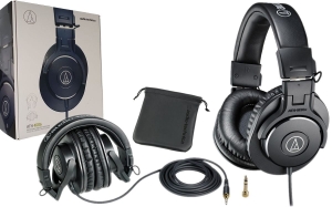 AUDIO-TECHNICA ATH-M30X SŁUCHAWKI DYNAMICZNE ZAMKNIĘTE