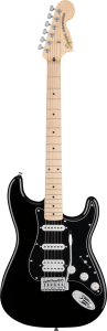 SQUIER AFFINITY STRATOCASTER HSS MN BLK Gitara elektryczna