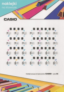 CASIO NAKLEJKI SERIA SA