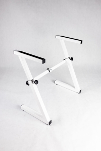 TIETZ&TIETZ Statyw stojak klawiszowy typ Z biały