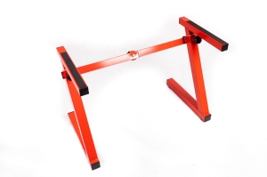 TIETZ&TIETZ Statyw stojak klawiszowy typ Z czerwony