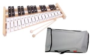 DZWONKI CHROMATYCZNE 27-TONOWE MAT-MAX  + POKROWIEC SZARYM