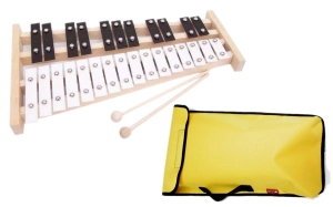 DZWONKI CHROMATYCZNE 27-TONOWE MAT-MAX  + POKROWIEC ŻÓŁTY