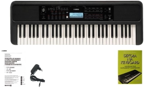 YAMAHA PSR-E383 + SZKOŁA Keyboard