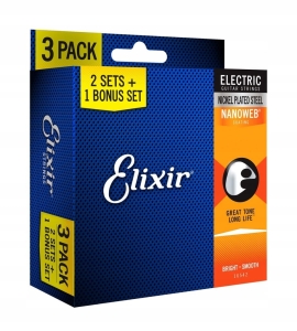 ELIXIR NANOWEB LIGHT 10-46 3-PACK