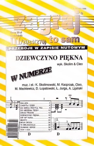 ZAGRAJ TO SAM NR III/2024 (270) DZIEWCZYNO PIĘKNA