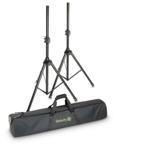 GRAVITY SS 5211 B SET1  -  2x STATYW KOLUMNOWY ALU + TORBA 