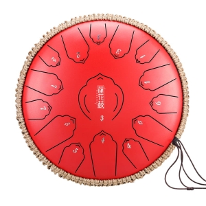 HLURU TWL15-14 RED Tongue drum