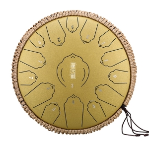 HLURU TWL15-14 GOLDEN Tongue drum