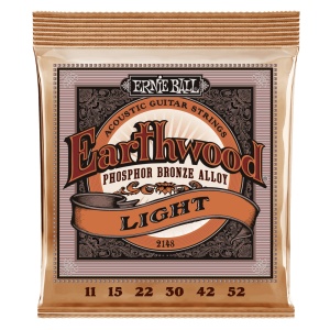 ERNIE BALL EARTHWOOD PB 2148 11-52