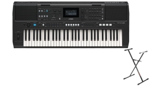 YAMAHA PSR-E483 Keyboard + Statyw