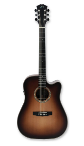 DOWINA BORDEAUX DCE LBs LR BAGGS SPE Gitara elektroakustyczna