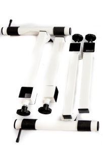 TIETZ&TIETZ Dostawka klawiszowa regulowana do TYP Z biała