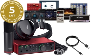 FOCUSRITE SCARLETT 2i2 STUDIO 4rd Gen Zestaw do nagrywania