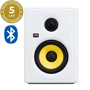 KRK KREATE 5 WHITE Aktywny monitor odsłuchowy 5" z Bluetooth 