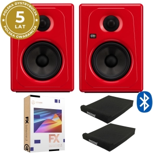 KRK KREATE 5 SCARLETT SET 1  Zestaw aktywnych monitorów odsłuchowch 5" PROMO