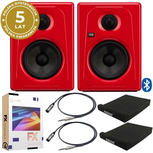 KRK KREATE 5 SCARLETT SET 2  Zestaw aktywnych monitorów odsłuchowch 5" PROMO 