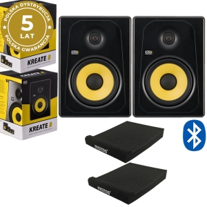 KRK KREATE 8 SET 1 Zestaw aktywnych monitorów odsłuchowych 8" z Bluetooth