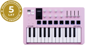 ARTURIA MINILAB 3 ROSE QUARTZ Klawiatura sterująca USB