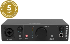 ARTURIA MINIFUSE 1 BK Interfejs audio USB