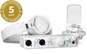 ARTURIA MINIFUSE RECORDING PACK WHITE Zestaw do nagrywania