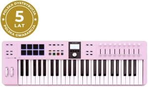ARTURIA KEYLAB ESSENTIAL 49 MK3 ROSE QUARTZ Klawiatura sterująca USB