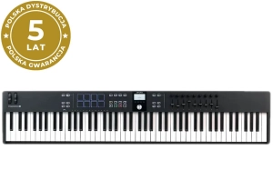 ARTURIA KEYLAB ESSENTIAL 88 MK3 BLACK Klawiatura sterująca USB 