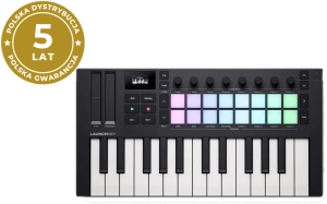 NOVATION LAUNCHKEY 25 MINI MK4 Klawiatura sterująca USB