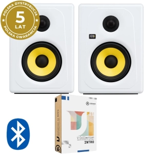 KRK KREATE 5 WHITE Aktywne monitory odsłuchowe 5" (PARA) PROMO