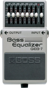 BOSS GEB-7 BASS EQUALIZER Efekt basowy equalizer
