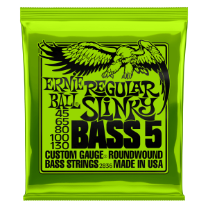 ERNIE BALL 2836 REGULAR SLINKY BASS 5 45-130