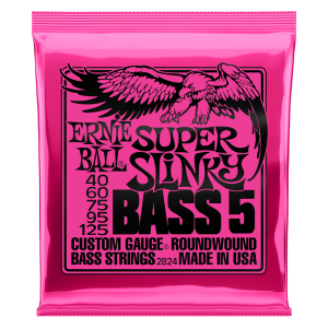 ERNIE BALL 2824 SUPER SLINKY BASS 5 40-125