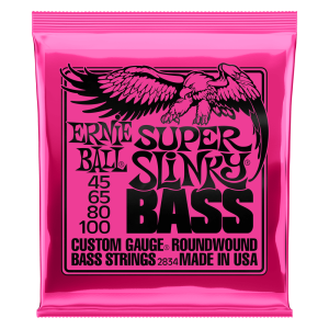 ERNIE BALL 2834 SUPER SLINKY BASS 45-100