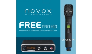 NOVOX FREE PRO H1D TRUE DIVERSITY ZESTAW POJEDYŃCZY Mikrofon bezprzewodowy