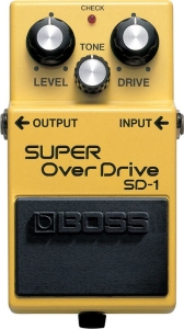 BOSS SD-1 SUPER OVERDRIVE Efekt overdrive