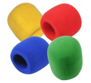 GĄBKA MIKROFONOWA CZARNA