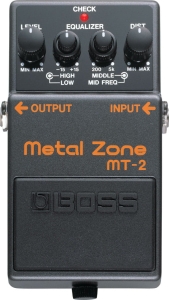 BOSS MT-2 METAL ZONE Efekt distortion